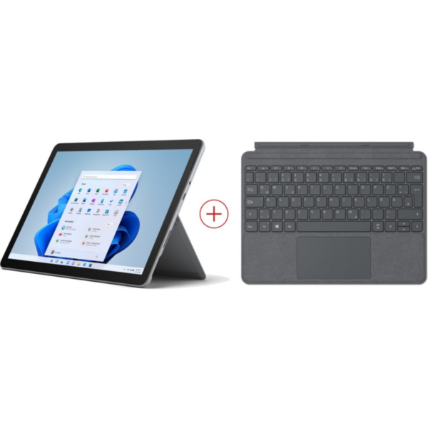 Microsoft Surface Go 3 10"FHD  6500Y 8GB/128GB eMMC Win11S 8VA-00003 + TC Platin