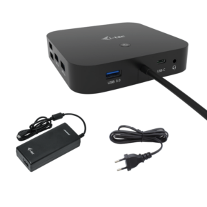 i-tec USB-C HDMI DP Docking Station mit Power Delivery 100W + 112W Univ. Char.