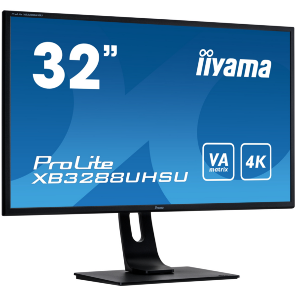iiyama ProLite XB3288UHSU-B1 80cm (32") 4K UHD Office-Monitor HDMI/DP/USB 3ms