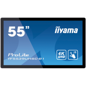 iiyama ProLite TF5539UHSC-B1AG 139cm (55") 4K UHD Touch Monitor HDMI/DP/VGA