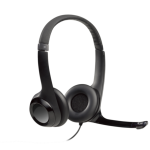 Logitech H390 Kabelgebundenes Beidseitiges Headset USB Schwarz