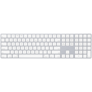 Apple Magic Keyboard mit Ziffernblock Silber (Englisch-International)