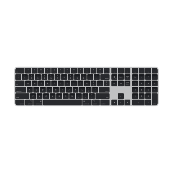 Magic Keyboard Touch ID und Ziffernblock für Mac mit Apple Chip silber schwarz