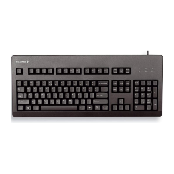 Cherry G80-3000LPCDE-2 Keyboard USB/ PS2 schwarz