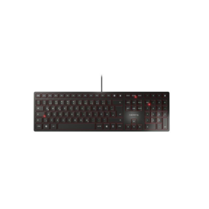 Cherry KC 6000 Slim Keyboard USB schwarz JK-1600DE-2