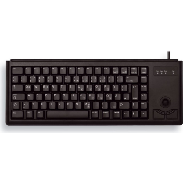 Cherry G84-4400 Compact Kabelgebundene Tastatur PS/2 Schwarz