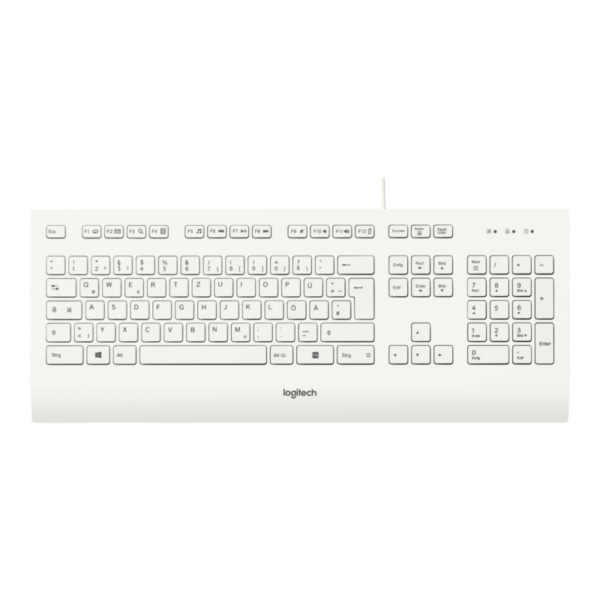 Logitech K280e Kabelgebundene Tastatur Weiß