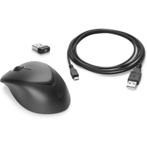 HP Wireless Premium Mouse 1JR31AA kabellos USB schwarz