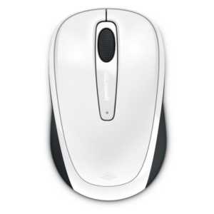 Microsoft Wireless Mobile Mouse 3500 White Gloss GMF-00196