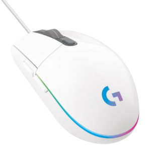 Logitech G203 LIGHTSYNC Kabelgebundene Gaming Maus Weiß