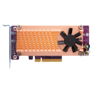 QNAP QM2 Card QM2-2P-384 Dual-M.2-22110/2280-PCIe-SSD Erweiterungskarte