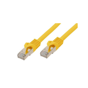 Good Connections Patchkabel mit Cat. 7 Rohkabel S/FTP gelb 3m