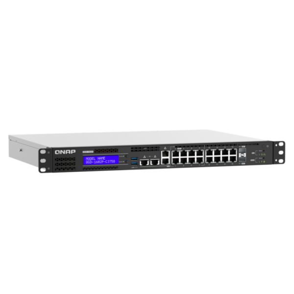 QNAP QGD-1602P-C3758-16GB Switch Web Managed 18 Port 2
