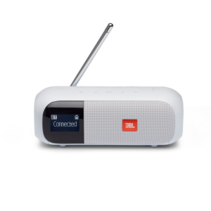 JBL Tuner2 Bluetooth-Lautsprecher mit DAB-Tuner weiß