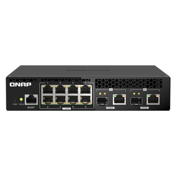 QNAP QSW-M2108R-2C Switch Managed 8 port 2.5Gbps
