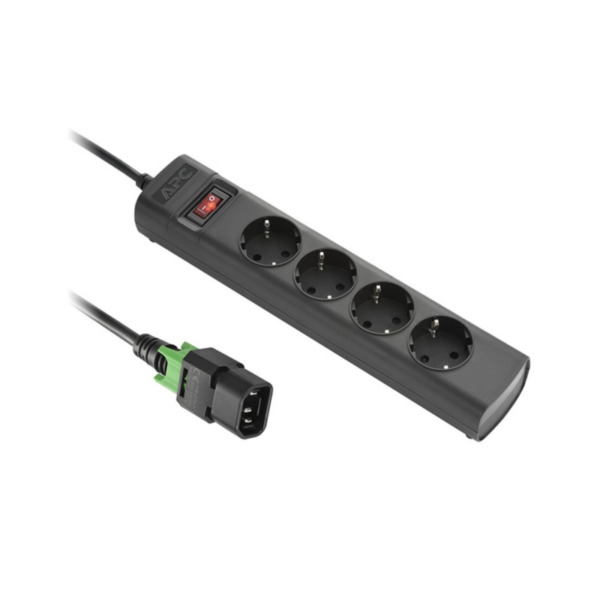 APC UPS Power Strip Steckdosenleiste 4fach (Rack montierbar/IEC C14) PZ42IZ-GR