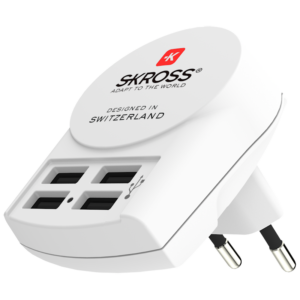 SKROSS Euro USB Charger 4x Typ A Reiseadapter 1302422