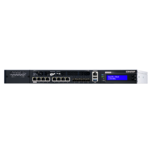 QNAP QuCPE-7012-D2166NT-64G 4x 10GbE SFP+ 8x Gigabit RJ45 Netzwerkvirtualisierun
