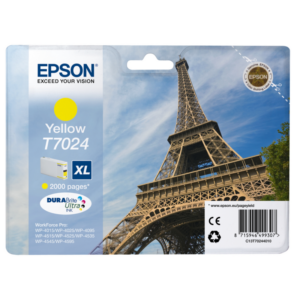 Epson C13T70244010 Druckerpatrone T702 XL gelb