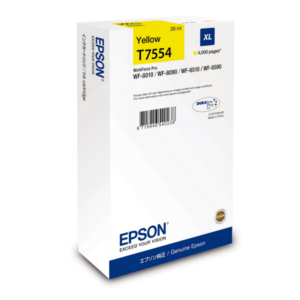 Epson C13T755440 Druckerpatrone gelb T7554 (ca. 4.000 Seiten)