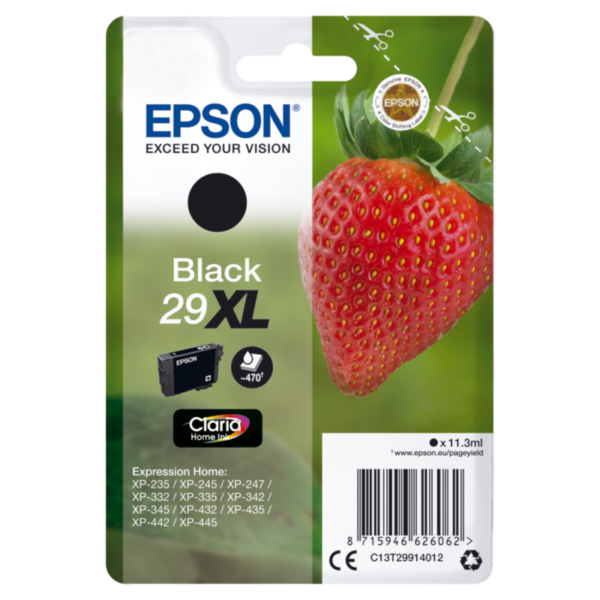 Epson 29XL Original Druckerpatrone Schwarz T2991