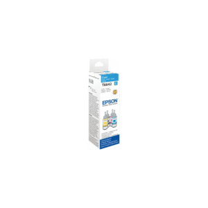 Epson 664 Original Tintenbehälter Cyan für EcoTank 70ml 7.500 Seiten T6642