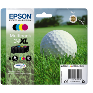 Epson C13T34764010 Tintenmultipack 34XL schwarz cyan gelb magenta