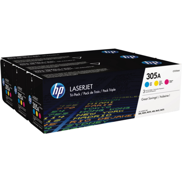 HP CF370AM / 305A Original Toner Multipack (Cyan