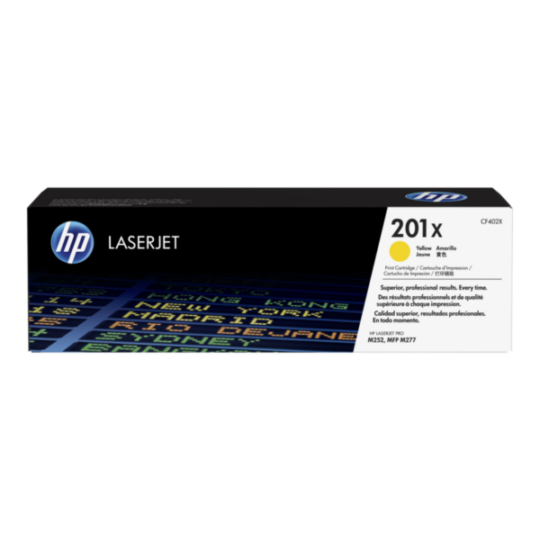 HP CF402X / 201X Original Toner Gelb für ca. 2.300 Seiten