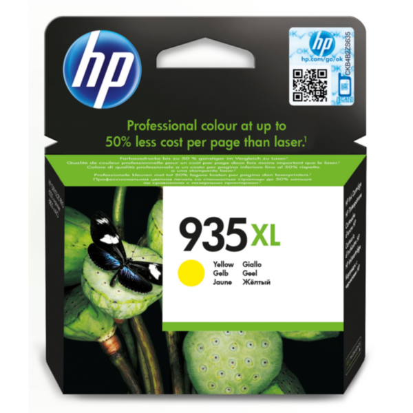 HP 935XL Original Druckerpatrone Gelb C2P26AE