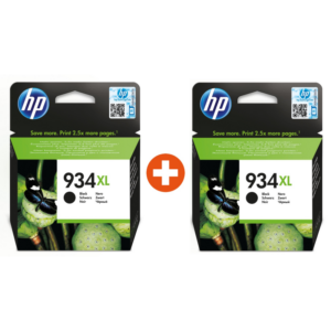 HP 934XL Original Druckerpatrone Schwarz C2P23AE (2 Stk)