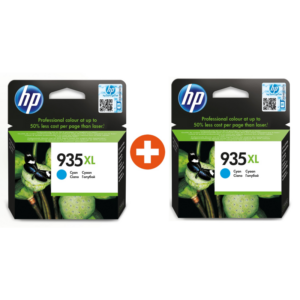 HP 935XL Original Druckerpatrone Cyan C2P24AE (2 Stk)