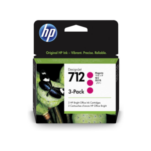 HP 712 3er-Pack magenta DesignJet Druckerpatronen 3ED78A