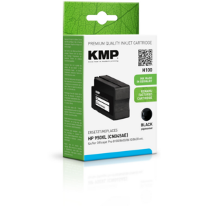 KMP Tintenpatrone Schwarz ersetzt HP 950XL (CN045AE)