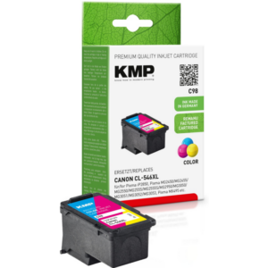 KMP Tintenpatrone Farbig ersetzt Canon CL-546XL (8288B001)