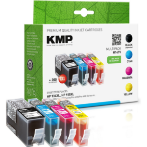 KMP Tintenpatronen Multipack ersetzt HP 934XL + 935XL (X4E14AE)