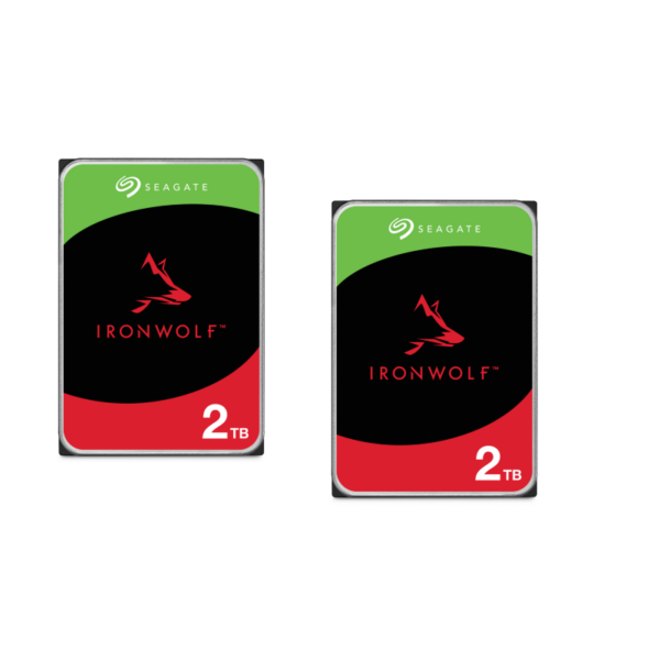 Seagate 2er Set IronWolf NAS HDD ST2000VN004 - 2 TB 3