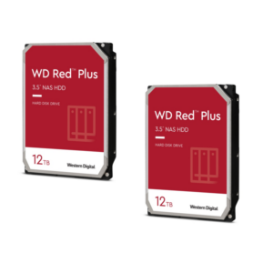 WD Red Plus 2er Set WD120EFBX - 12 TB 7200 rpm 256 MB 3