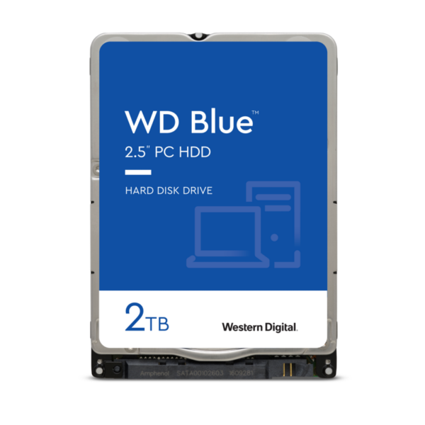 WD Blue WD20SPZX - 2TB 5400rpm 128MB Cache 2.5zoll 7mm - SATA600