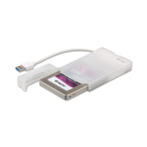 i-tec Mysafe Externes USB3.0 Festplattengehäuse weiss für 2