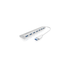RaidSonic Icy Box IB-AC6701 7-Port USB 3.0 Hub silber