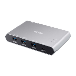 Aten US3342 2 x 4-Port USB 3.0 Sharing Switch Power Pass-Through/ File Sharing