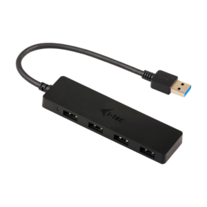 i-tec USB HUB 4 port USB 3.0 passiv ohne Netzadapter schwarz U3HUB404