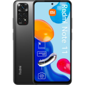 Xiaomi Redmi Note 11 Smartphone graphite gray 4/64 GB LTE Dual-SIM EU