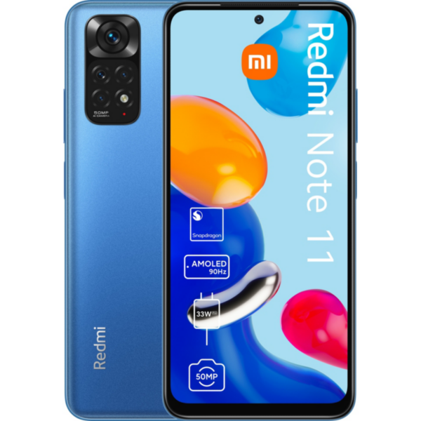 Xiaomi Redmi Note 11 Smartphone twilight blue 4/64 GB LTE Dual-SIM EU