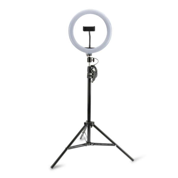 4smarts Selfie Tripod XL und Mini mit LED-Lampe LoomiPod schwarz