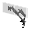 iiyama DS3002C-B1 dualer Monitorarm mit Gasdruckfeder für zwei Displays bis 27