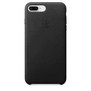 Apple Original iPhone 8 / 7 Plus Leder Case Schwarz