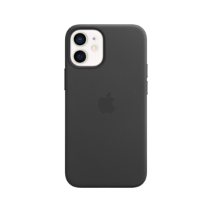 Apple Original iPhone 12 Mini Leder Case mit MagSafe schwarz