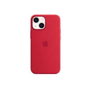 Apple Original iPhone 13 Mini Silikon Case mit MagSafe (PRODUCT)RED